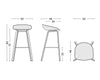 HAY About A Stool AAS32 HIGH Bar Stool (75cm)