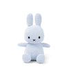 Miffy ECO Corduroy Sitting plush 23cm, ice blue