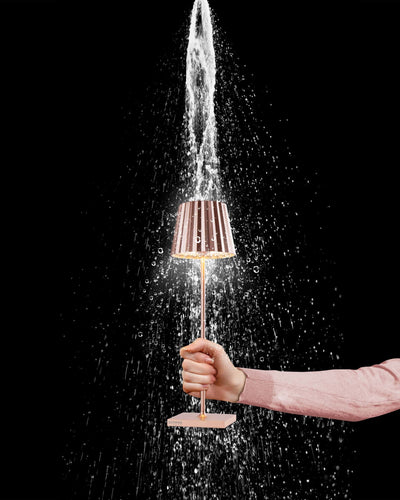 Sompex Troll 2.0 outdoor portable lamp, rose gold