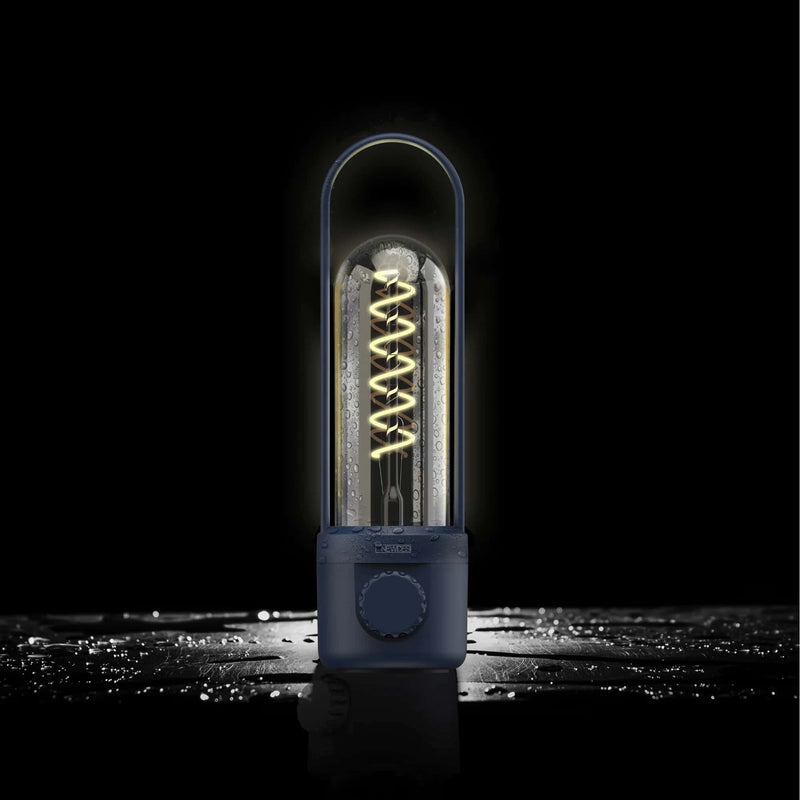 Sompex Coil Outdoor rechargeable lamp, blue
