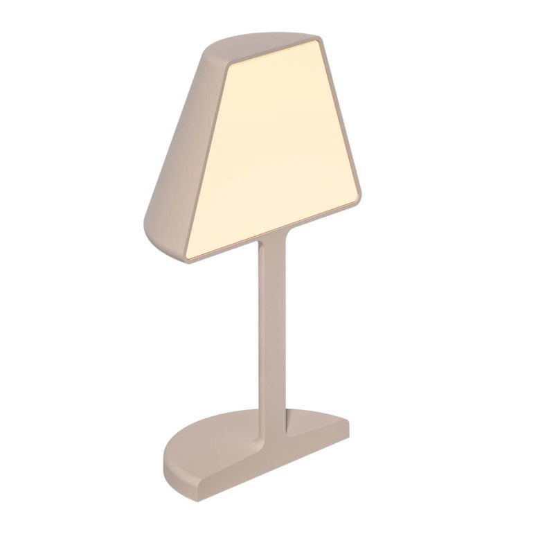 Sompex Twin rechargeable lamp, white