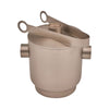 XL Boom Rondo ice bucket with tong, copper