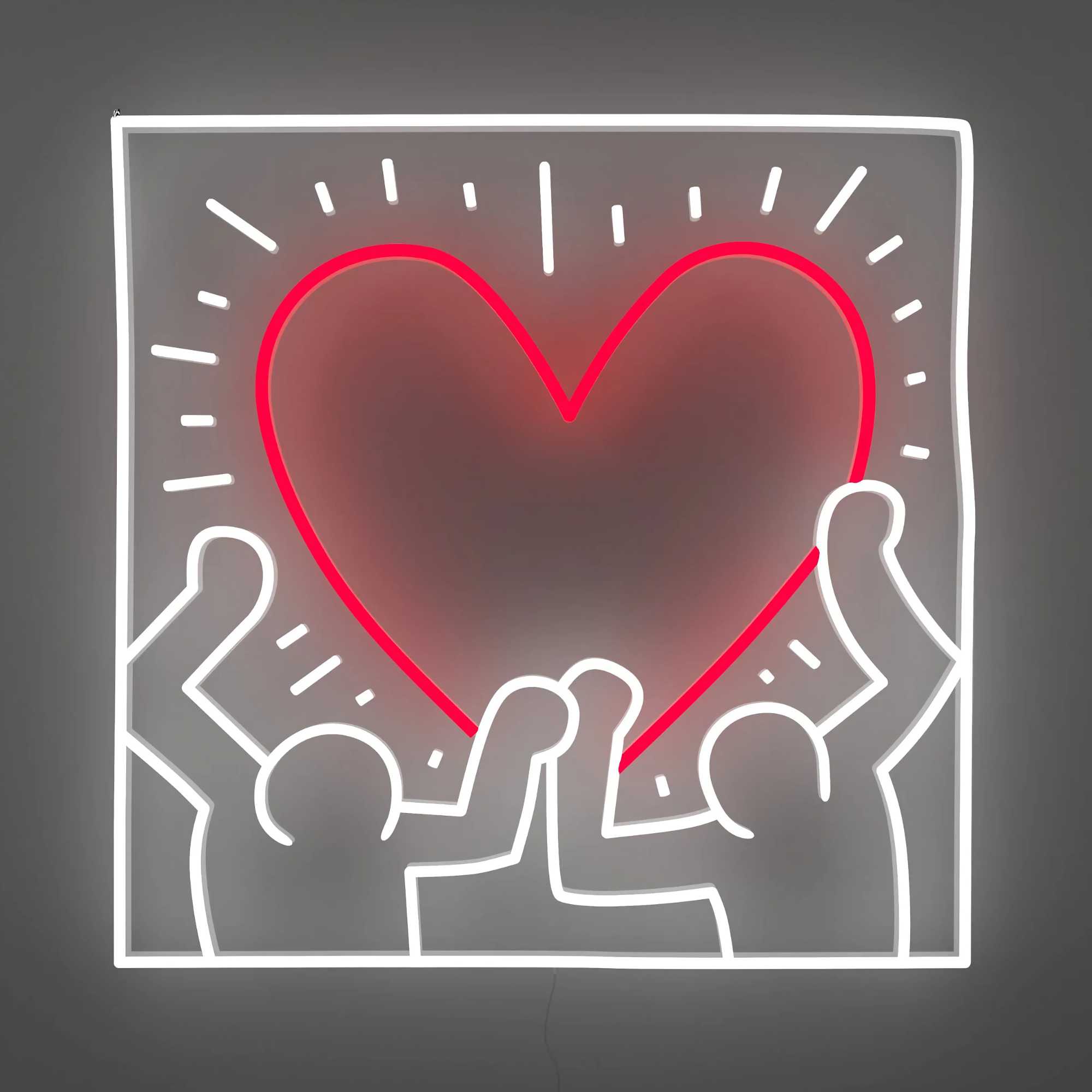 #Yellowpop Radiant Heart YP x Keith Haring
