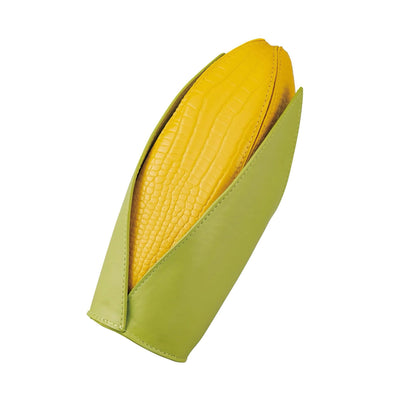 Marushin Yup! Leather pouch, corn