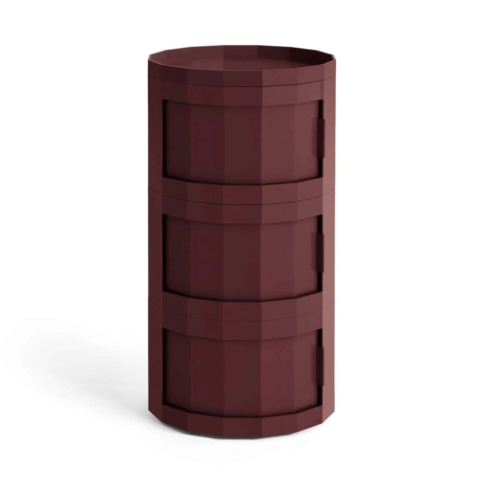 Hay Facet cabinet 30, burgundy