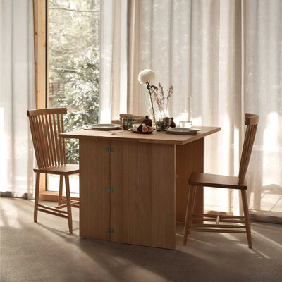 Design House Stockholm Flip folding table 90, oak