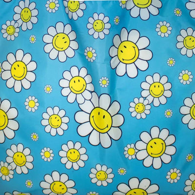 Loqi Smiley Flowers Aquarius tote