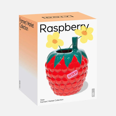 DOIY Farmers' Market Raspberry vase