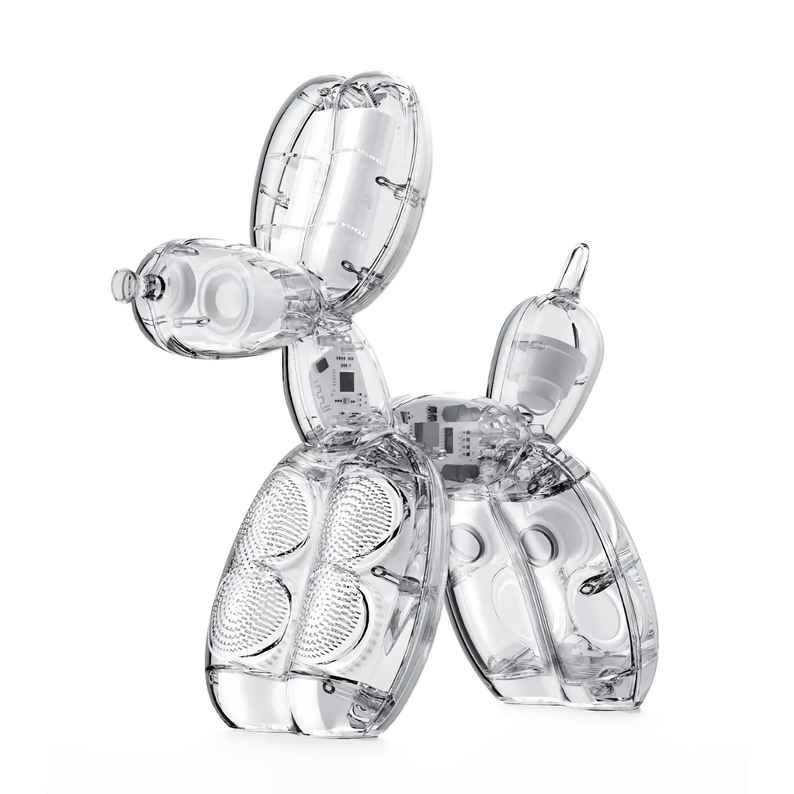 Lexon Balloon Dog Speaker Chromatic by Jeff Koons, white