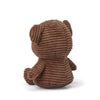 Boris ECO Corduroy plush 17cm, brown