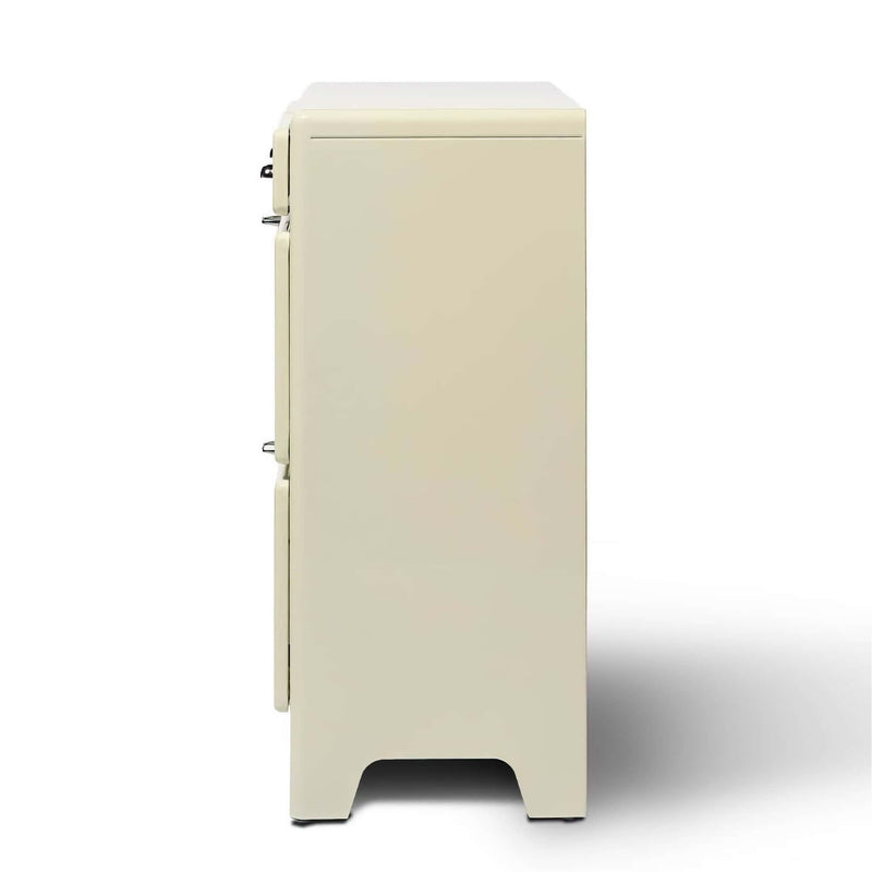 refurbished | Dulton 2 Layer cabinet, ivory