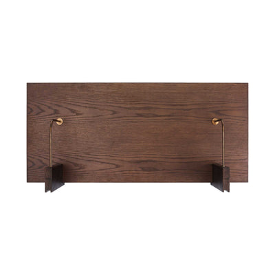 Audo Copenhagen Corbel Wall Desk 100cm, dark stained oak