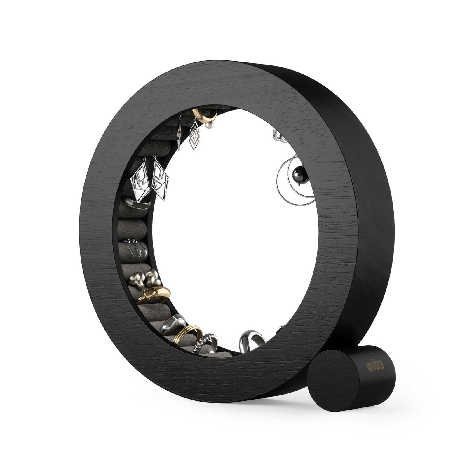 Umbra Ferris jewelry organizer, black