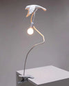 Seletti Sparrow Lamp with Clamp, Taking Off