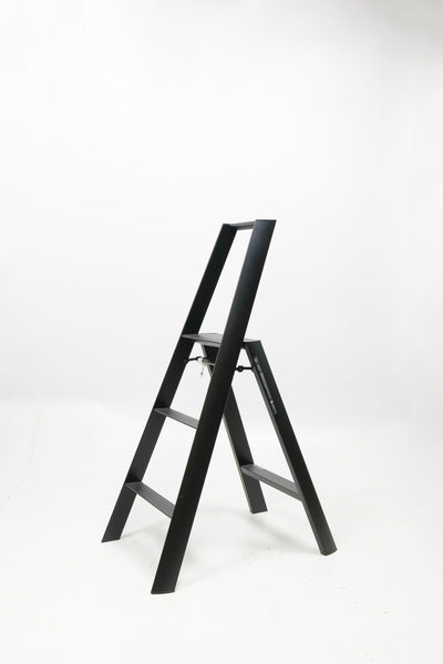 refurbished | Metaphys Lucano ladder 3-step, black