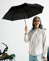 Wpc. Air-Light Large Folding Umbrella, Black