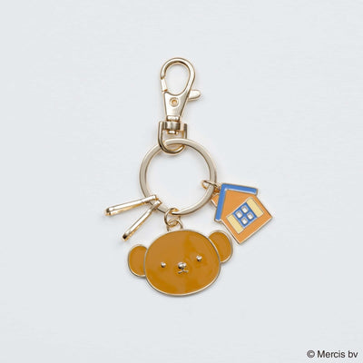 Bruna Miffy Face&Motif key charm, house