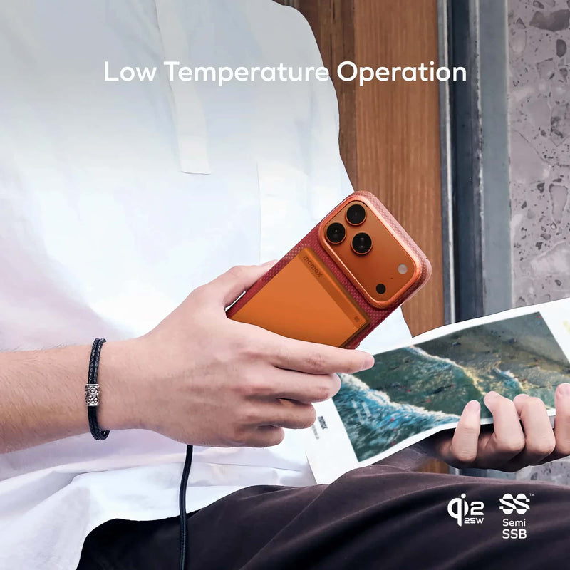 Momax 1-Power S.Pass 10000mAh Qi2 magnetic wireless battery pack