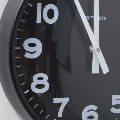 refurbished | Kriptonite Wall Clocks Classics Ø30, mat black