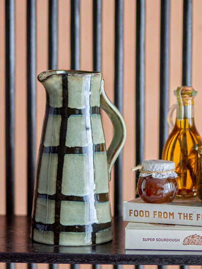 Bloomingville Aiwan jug, black