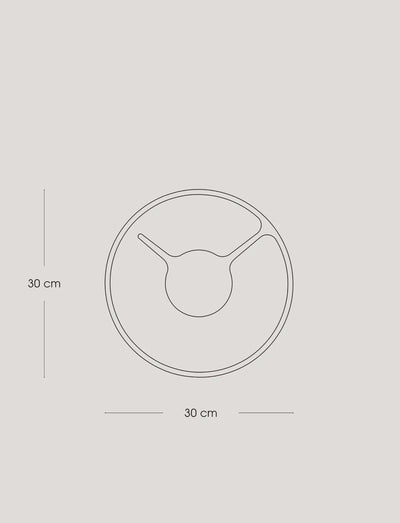 Stelton Time wall clock Ø30
