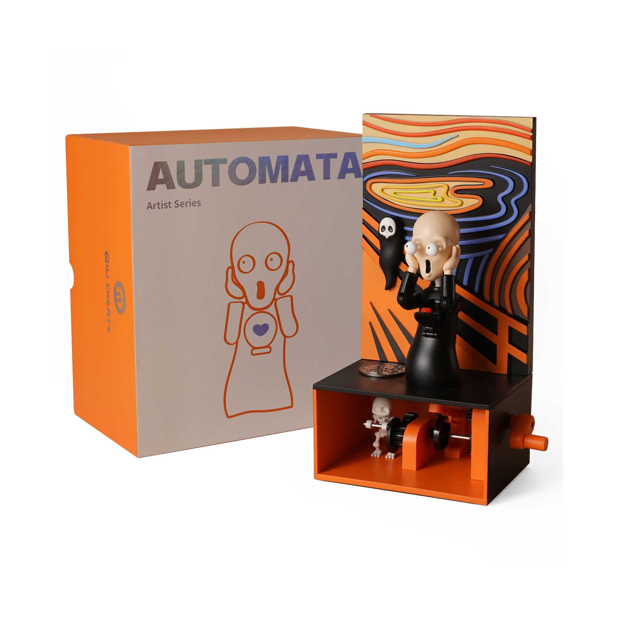 Qilicreate Artist Series Automata Munch The Scream