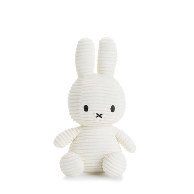 Miffy ECO Corduroy Sitting plush 23cm, off-white