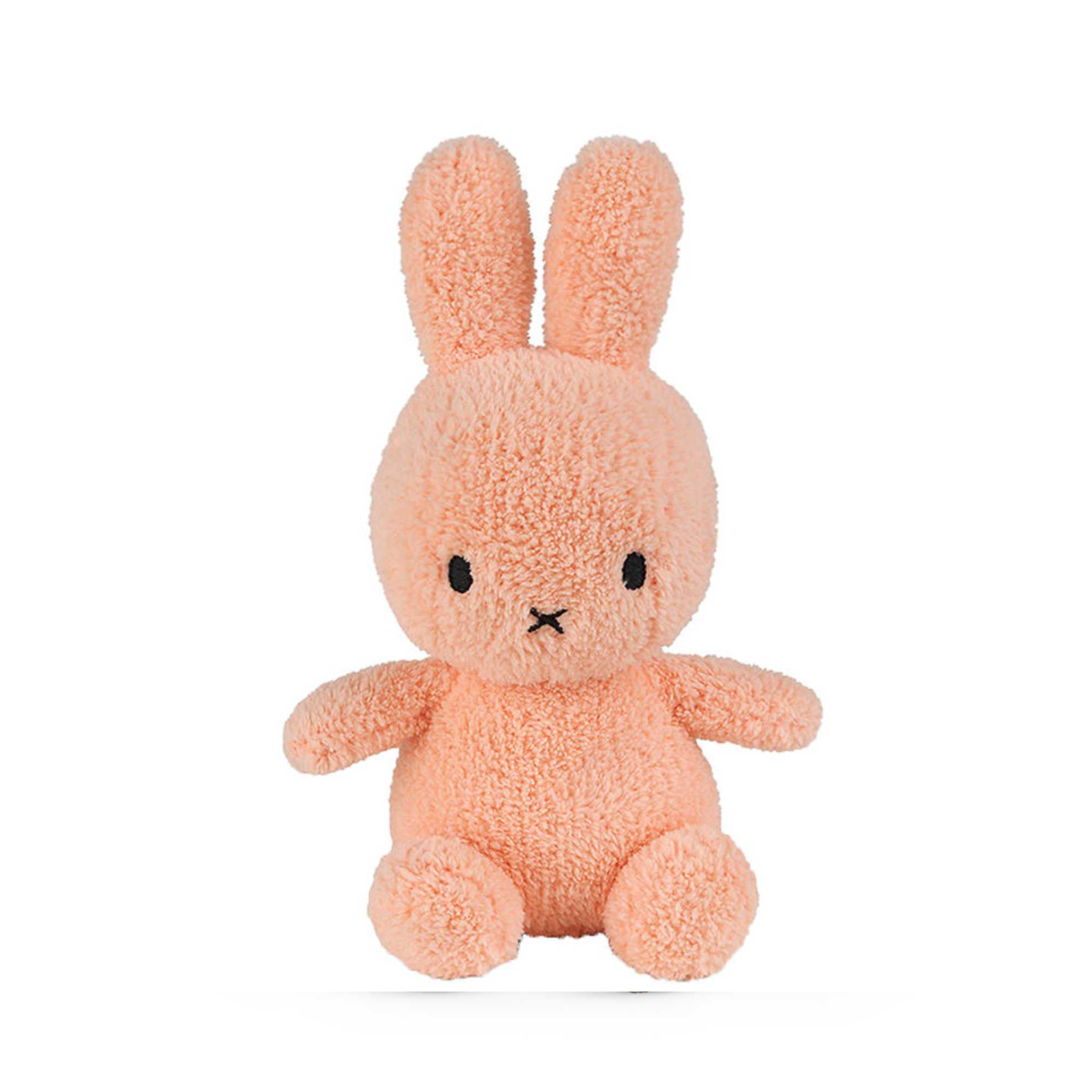 Miffy Sitting Terry Plush 23cm, peach