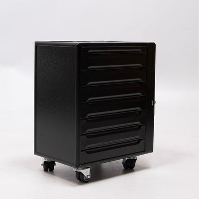 refurbished | Bordbar Box trolley with drawers, black