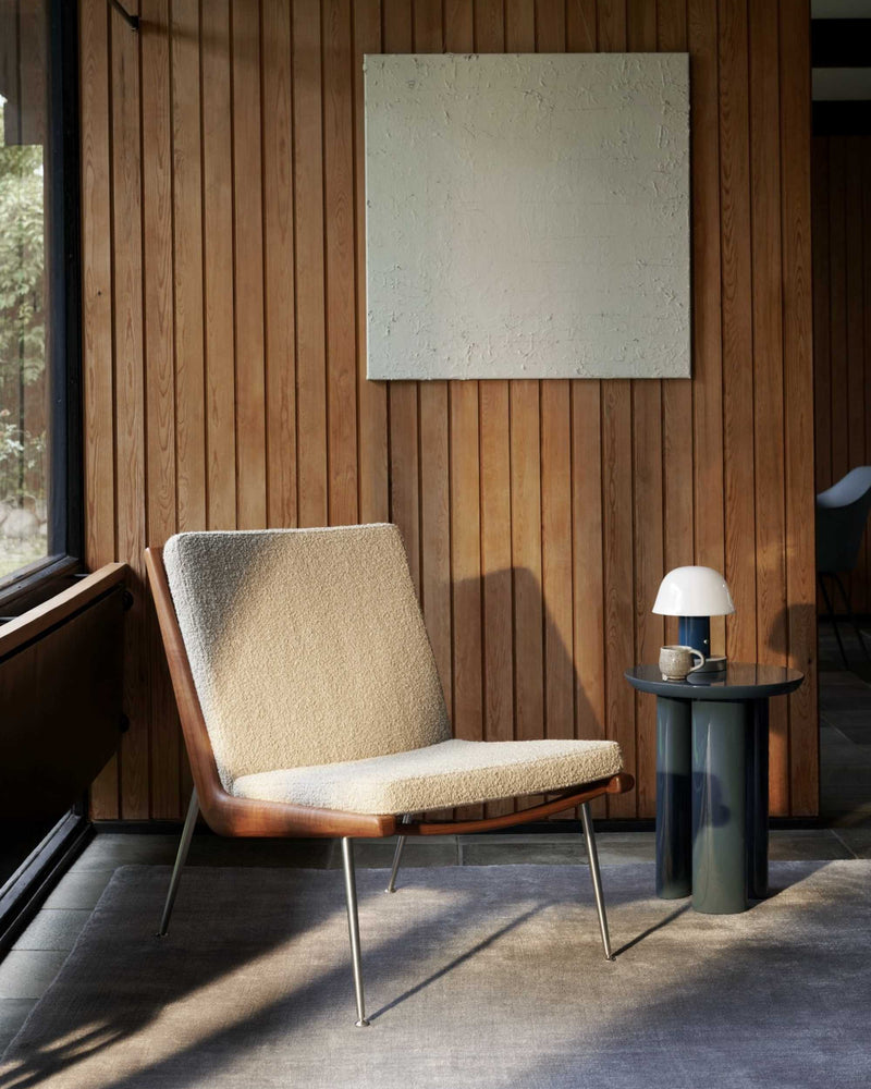 &Tradition Tung JA3 side table, steel blue