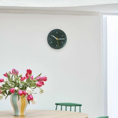 HAY wall clock, green