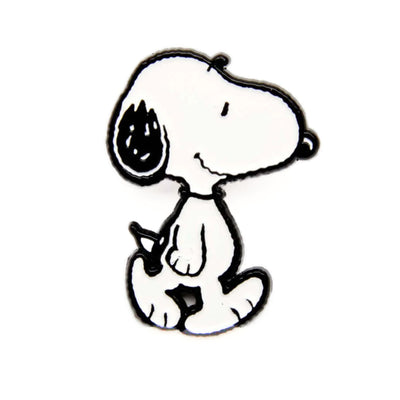 Peanuts x Magpie Snoopy enamel pin, walk