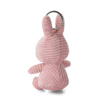 Miffy ECO Corduroy keychain, pink