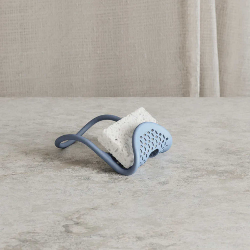 Umbra Sling Flexible sink caddy, slate blue