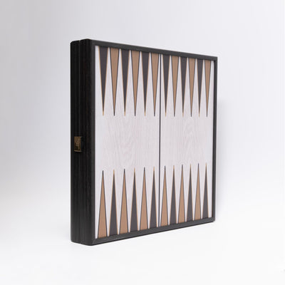 refurbished | Manopoulos 4in1 combo game (chess/backgammon/ludo/snakes), modern