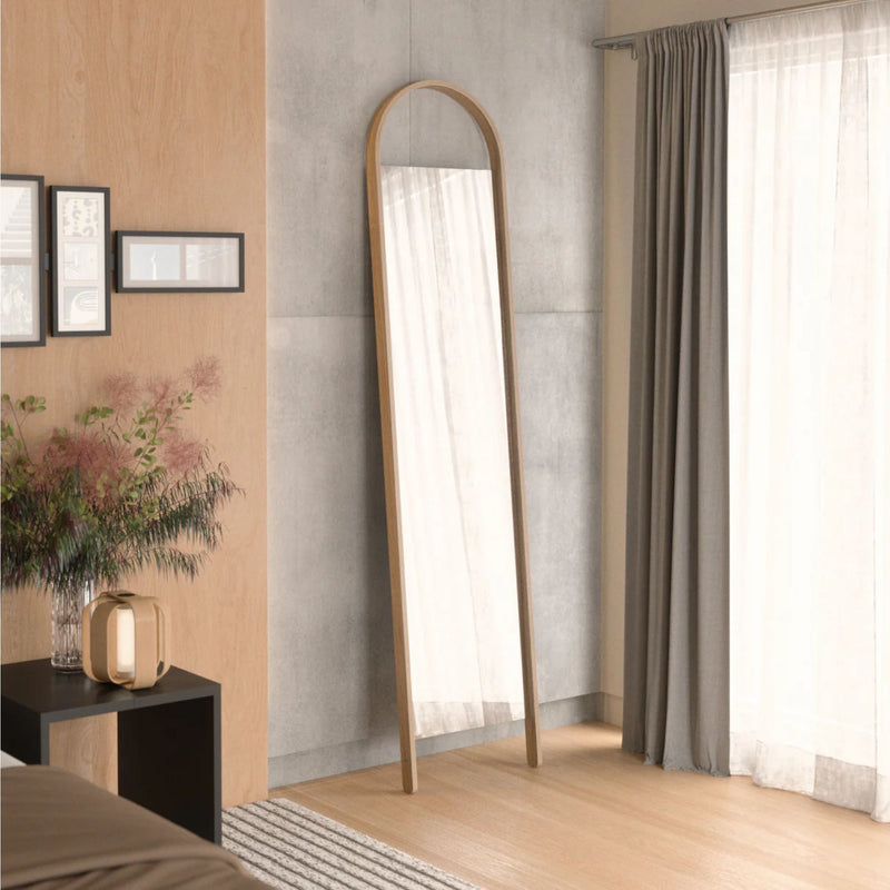 Umbra Bellwood leaning mirror, Natural