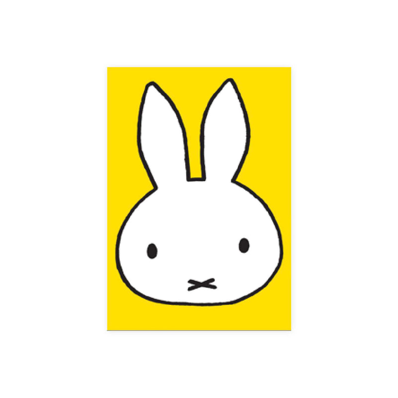 Hype Dick Bruna mini card, miffy head