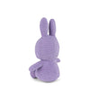 Miffy ECO Corduroy Sitting plush 23cm, lilac