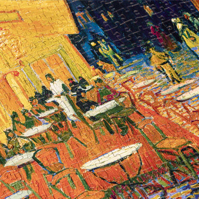 Today is Art Day Cafe Terrace at Night Van Gogh Puzzle (1,000pcs)