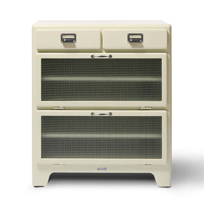 refurbished | Dulton 2 Layer cabinet, ivory