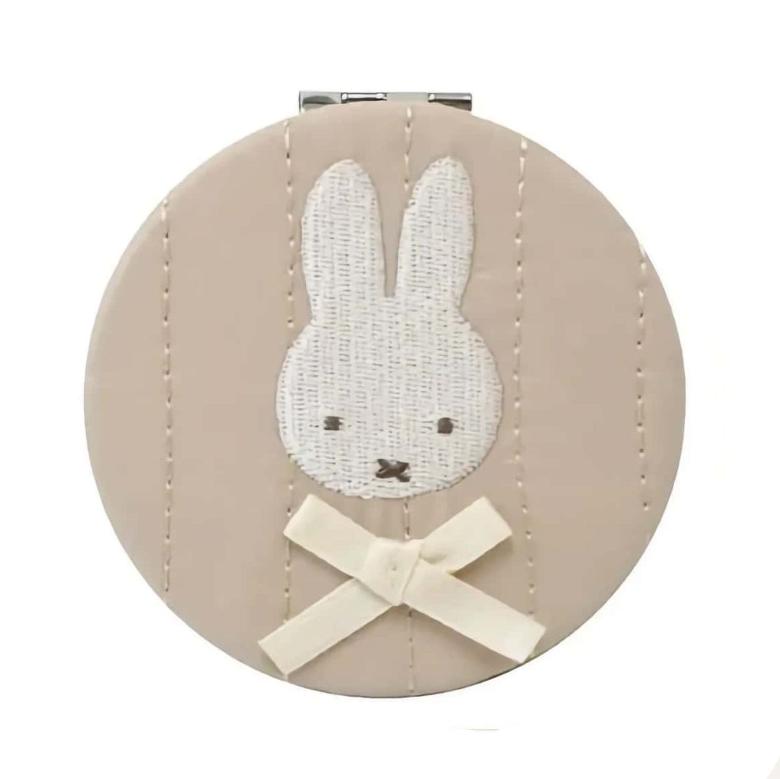 Miffy My Favorite Ribbon compact mirror, beige