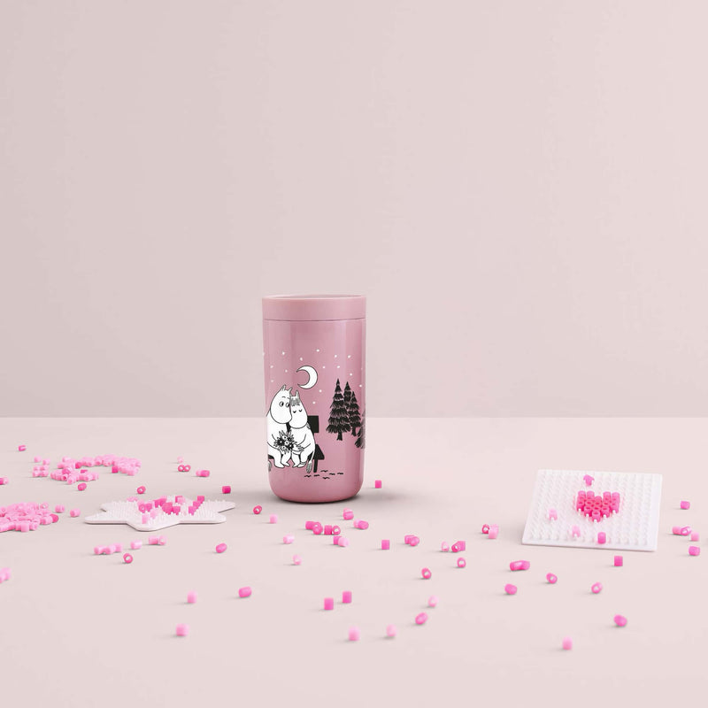Stelton To Go Click thermo cup 200ml, i love you