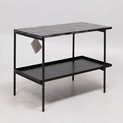 refurbished | HAY Rebar Rectangular side table, black