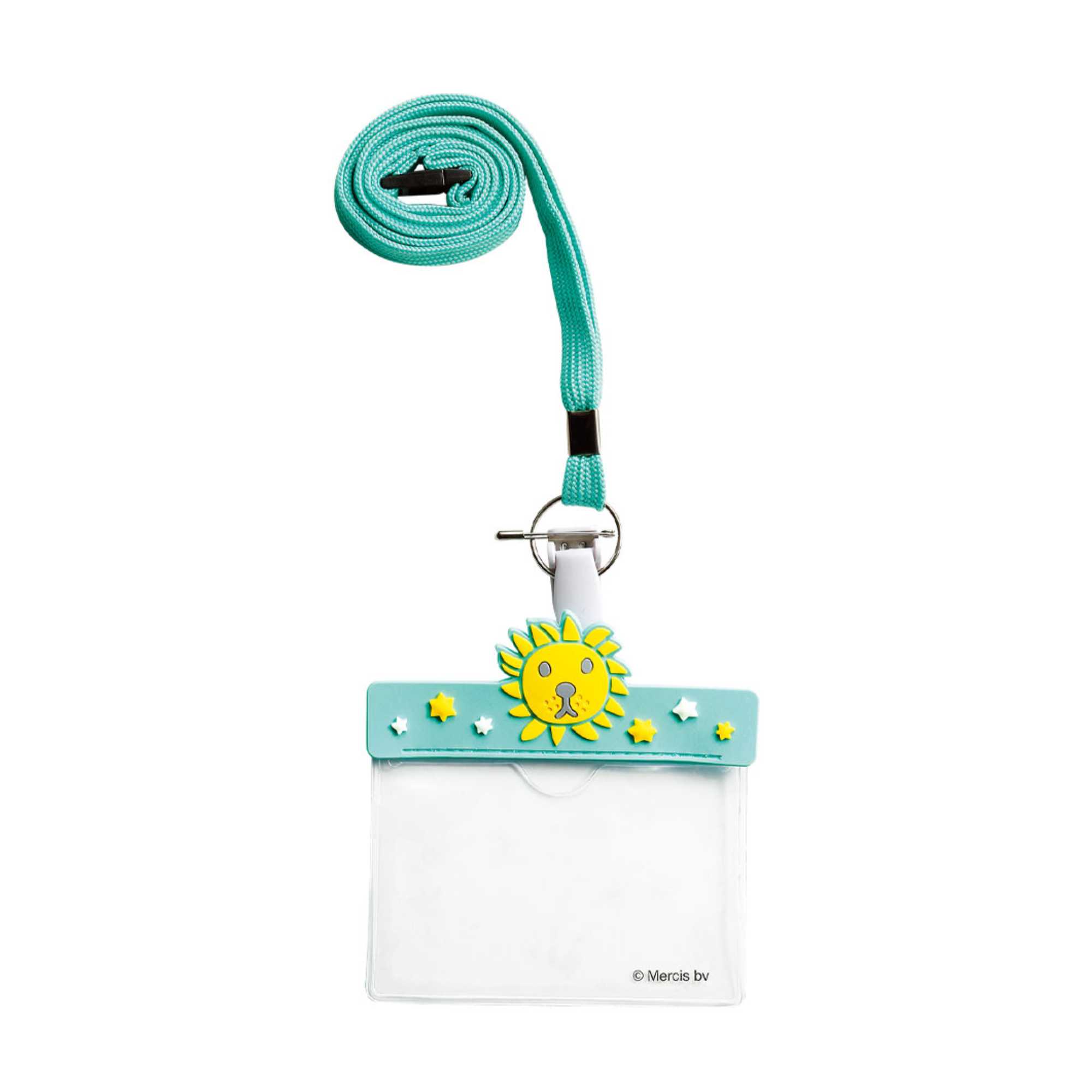 Miffy Name Card Holder with Strap , Green