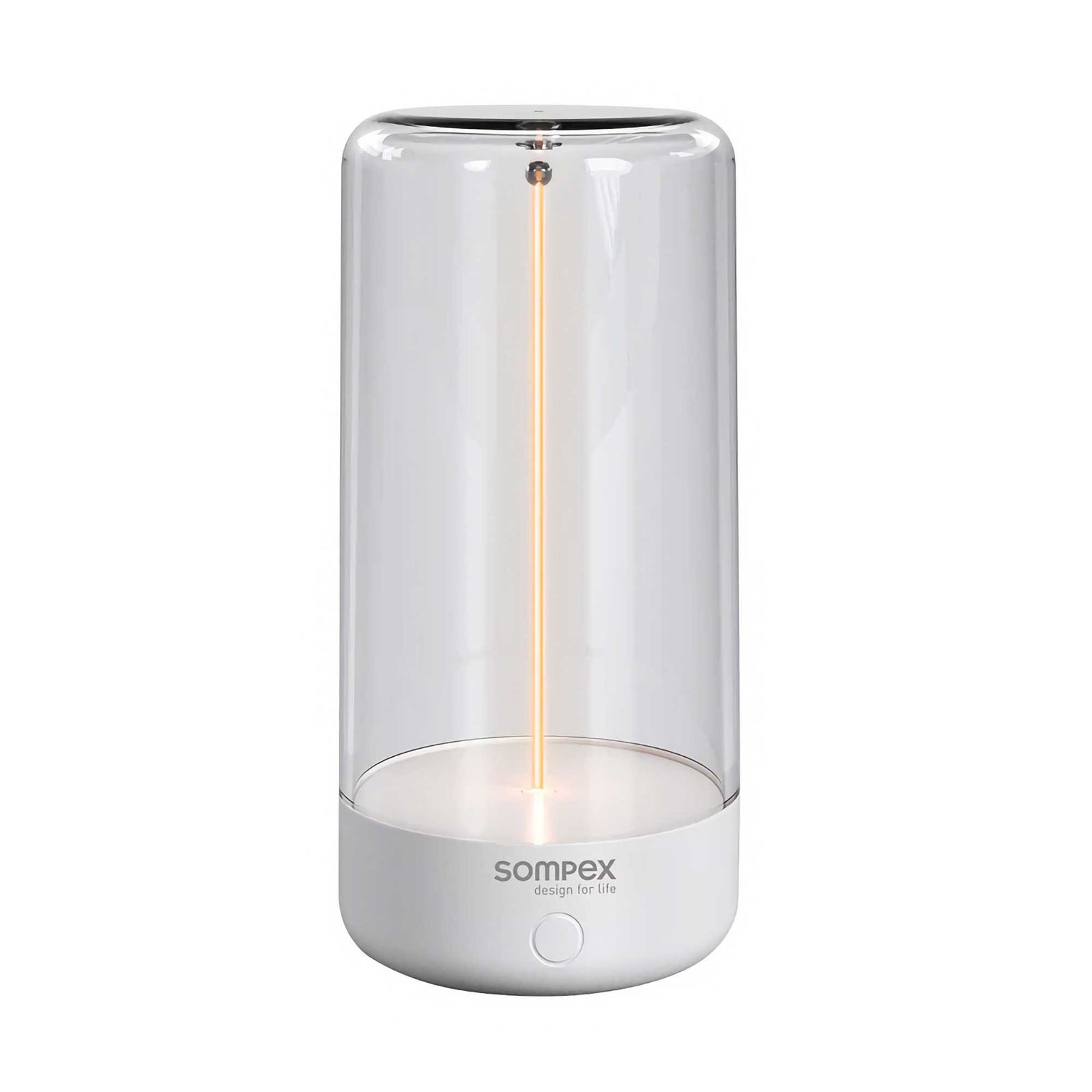 Sompex Pulse rechargeable lamp, white