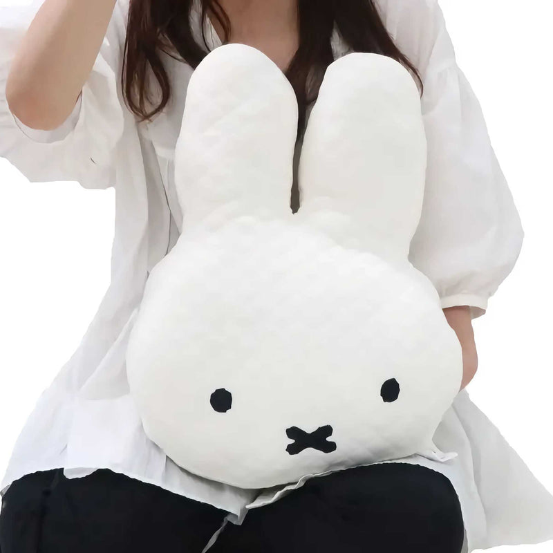 Dick Bruna's Knit Face Hand In Cushion, Miffy