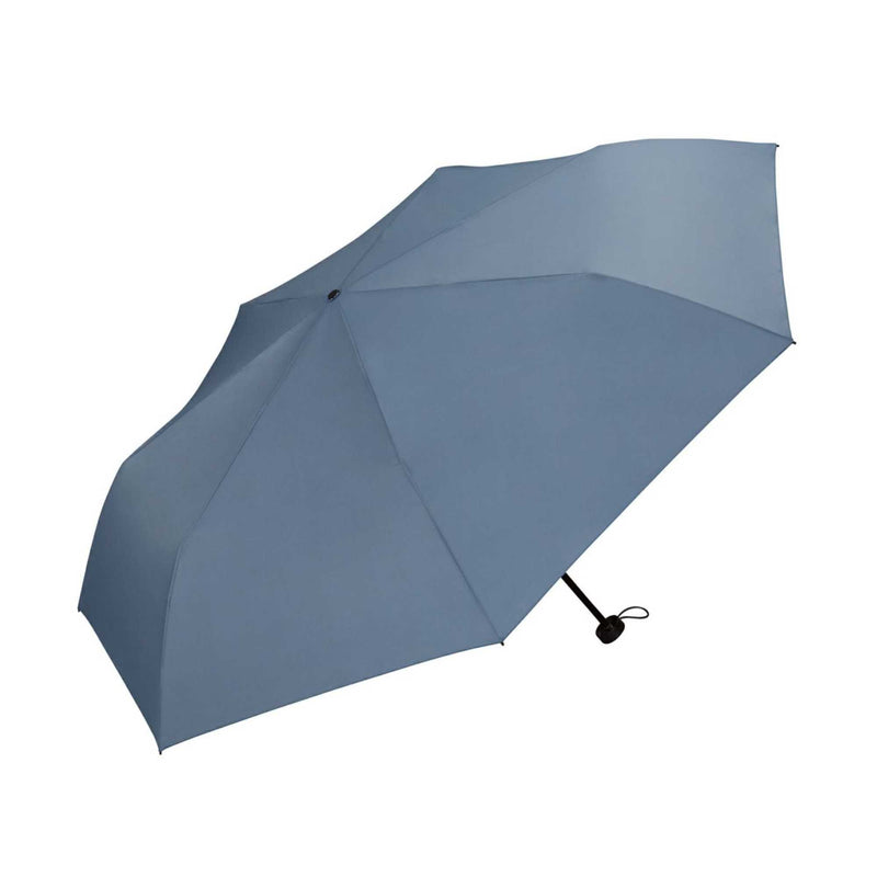 Wpc. Air-Light Large Folding Umbrella, Blue Grey