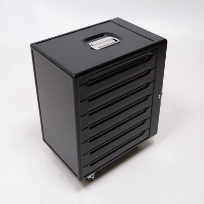 refurbished | Bordbar Box trolley with drawers, black