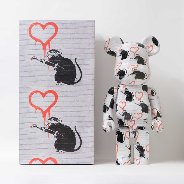 ex-display | BE@RBRICK Love Rat 1000% - HOMELESS.hk