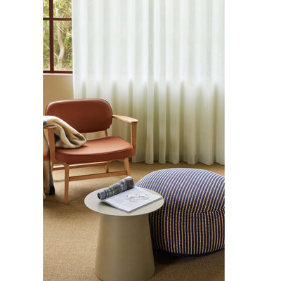 Hübsch Haze lounge chair, brown